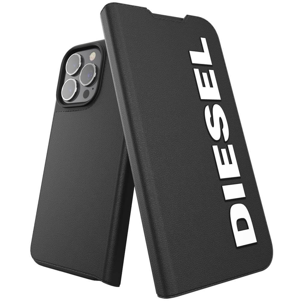 Diesel - Diesel Core Plånboksfodral till iPhone 13/13 Pro Svart/Vit