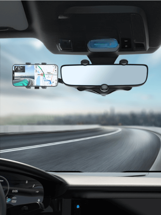A-One Brand - Universal 360° Roterbar mobilhållare för backspegeln
