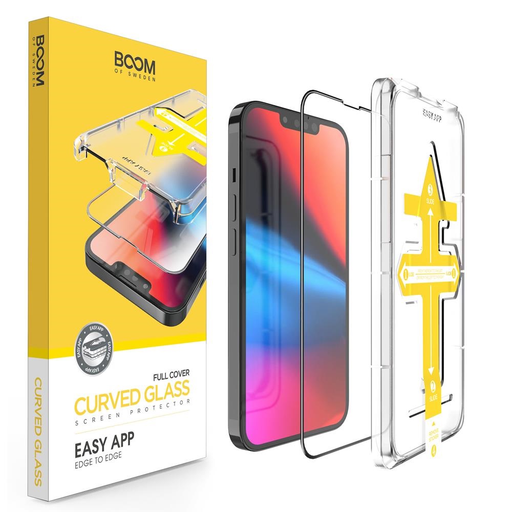 Boom of Sweden - BOOM - iPhone 13 / iPhone 13 Pro Curved Glass Skärmskydd