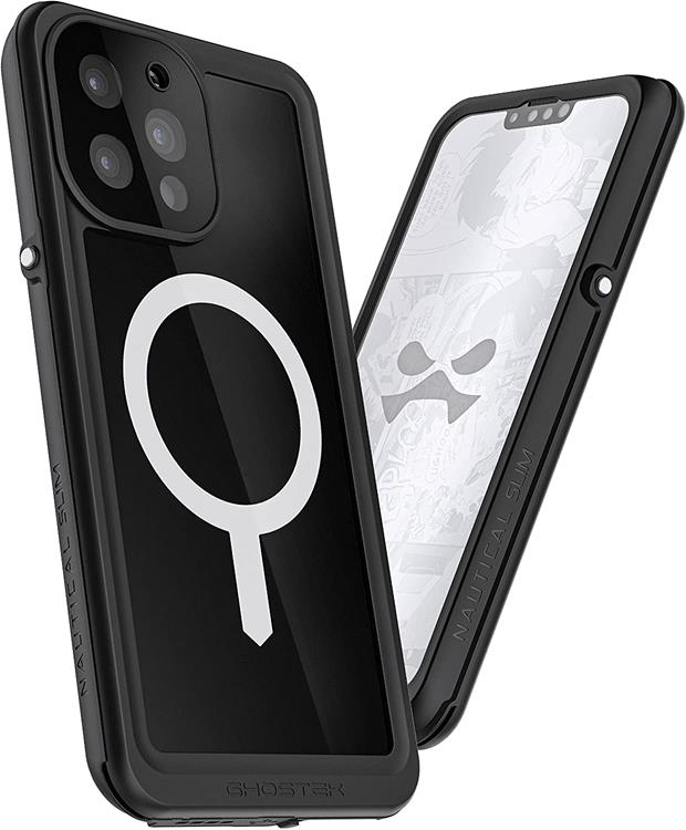 Ghostek - Ghostek Nautical Slim Vattentätt MagSafe Skal iPhone 13 Mini - Svart