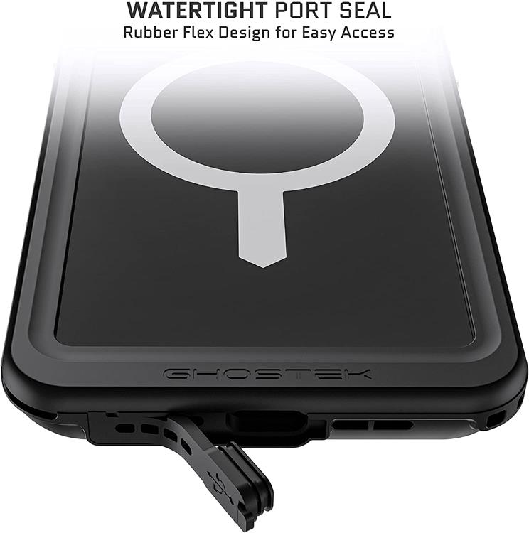 Ghostek - Ghostek Nautical Slim Vattentätt MagSafe Skal iPhone 13 Mini - Svart