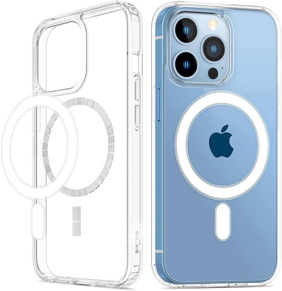 OEM - iPhone 13 Pro Max [5-PACK] 1 X MagSafe Skal - 2 X Linsskydd - 2 X Härdat Glas