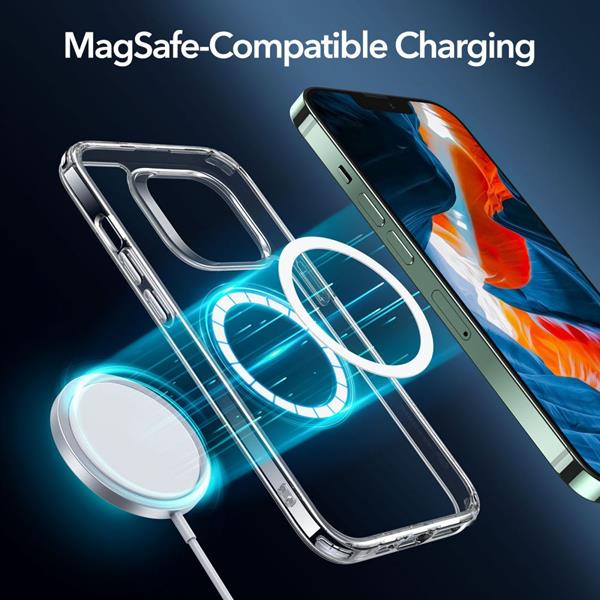 ESR - ESR Classic Hybrid Magsafe Skal iPhone 13 Pro - Clear