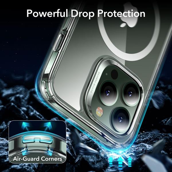 ESR - ESR Classic Hybrid Magsafe Skal iPhone 13 Pro - Clear