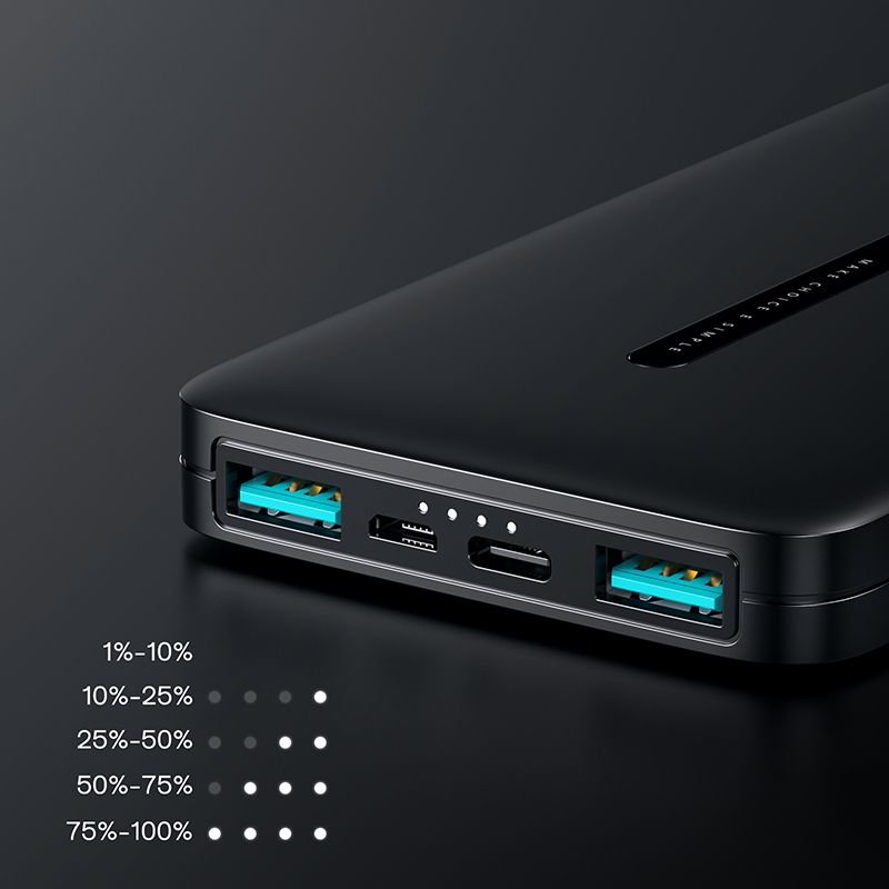 Joyroom
Joyroom JR-T012 Power Bank 10000mah - Svart