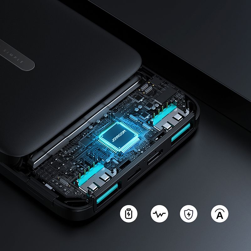 Joyroom
Joyroom JR-T012 Power Bank 10000mah - Svart
