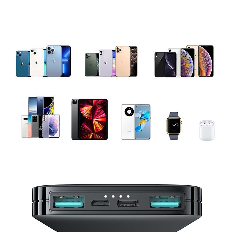 Joyroom
Joyroom JR-T012 Power Bank 10000mah - Svart