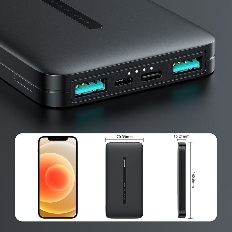 Joyroom
Joyroom JR-T012 Power Bank 10000mah - Svart