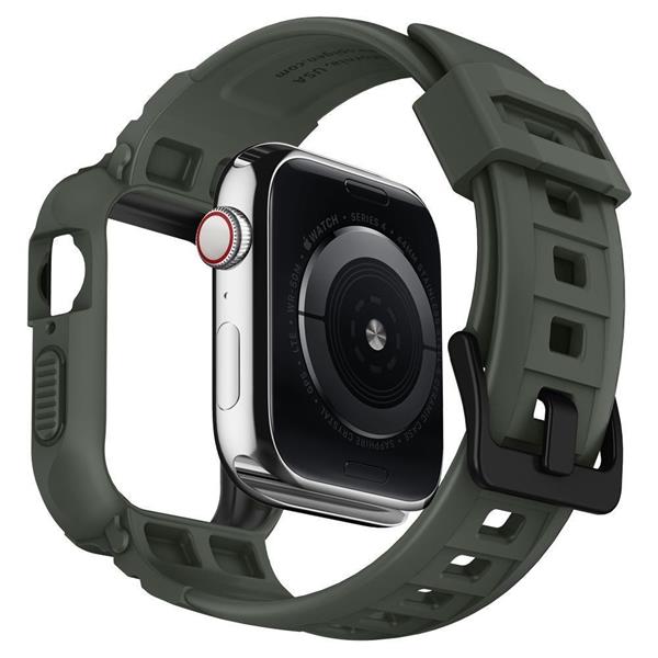 Spigen - Spigen Rugged Armor Pro Armband Apple Watch 4/5/6/7/8/SE (44/45mm)