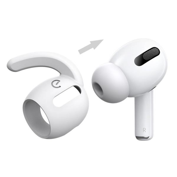 KeyBudz EarBuddyz - Ear Hooks för Airpods Pro - Vit 