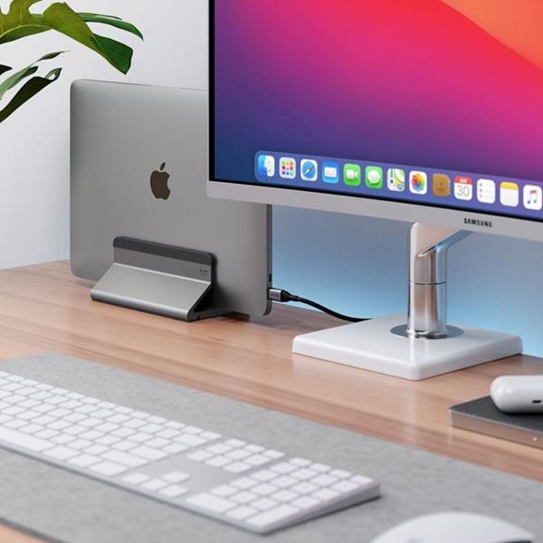 ALOGIC - ALOGIC Bolt Adjustable Laptop Stand - Rymdgrå
