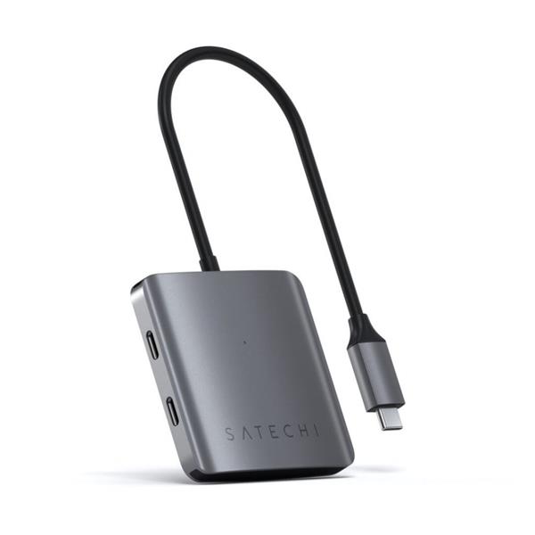 Satechi - Satechi Aluminium 4-portars USB-C-hubb
