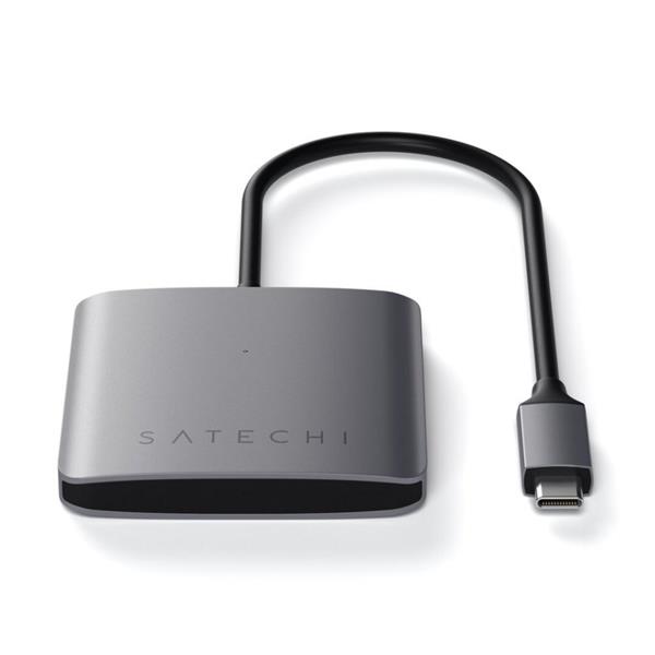 Satechi - Satechi Aluminium 4-portars USB-C-hubb