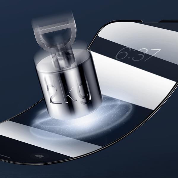 Joyroom - Joyroom Knight 2.5D Privacy TG Anti-Spy Härdat glas iPhone 13 Pro Max - Svart