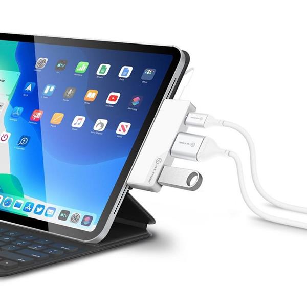 ALOGIC - ALOGIC Ultra USB-C Dock NANO MINI - HDMI, USB, Audio - Silver