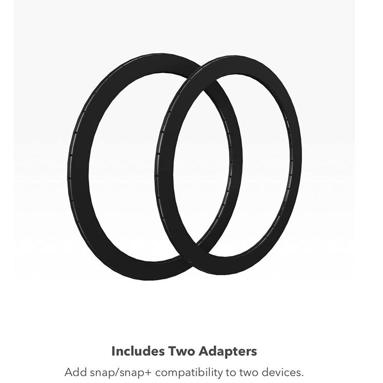 Mophie - Mophie Magsafe Snap Adapter 2x Magnetic Rings
