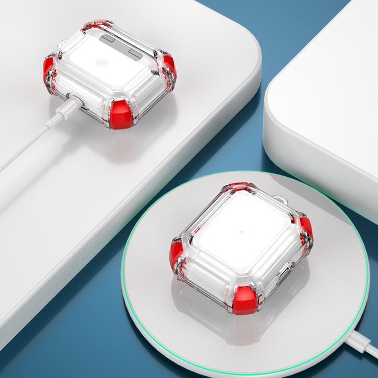 Dual TPU Skal Airpods 3 - Röd