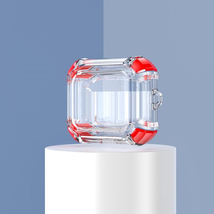 Dual TPU Skal Airpods 3 - Röd