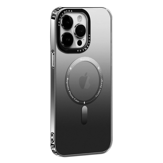 A-One Brand - iPhone 14 Pro Max Mobilskal Magsafe Gradient - Svart