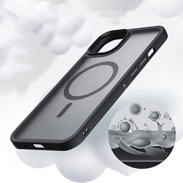 Boom of Sweden - BOOM iPhone 12/12 Pro Mobilskal Magsafe Frosted - Svart