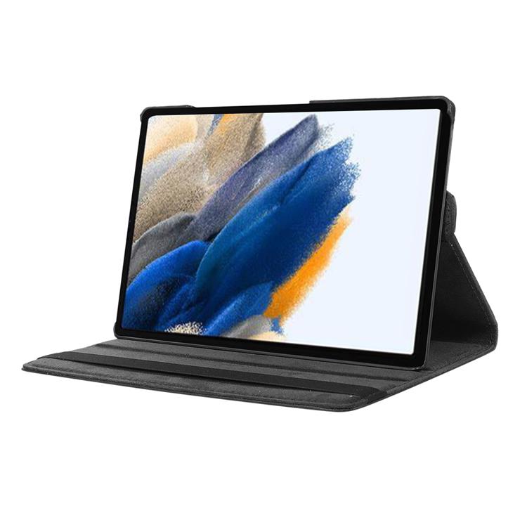 ENKAY - ENKAY HAT PRINCE Galaxy Tab A8 10.5 (2021) Fodral Rotating Kickstand - Mörkblå
