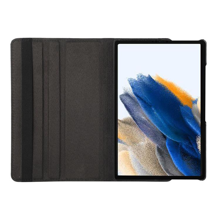 ENKAY - ENKAY HAT PRINCE Galaxy Tab A8 10.5 (2021) Fodral Rotating Kickstand - Mörkblå