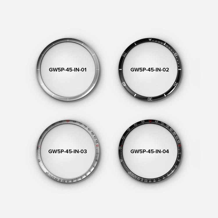 Ringke - Ringke Galaxy Watch 5 Pro (45mm) Skal Inner Bezel Styling Overlay - Svart