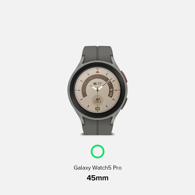 Ringke - Ringke Galaxy Watch 5 Pro (45mm) Skal Inner Bezel Styling Overlay - Svart