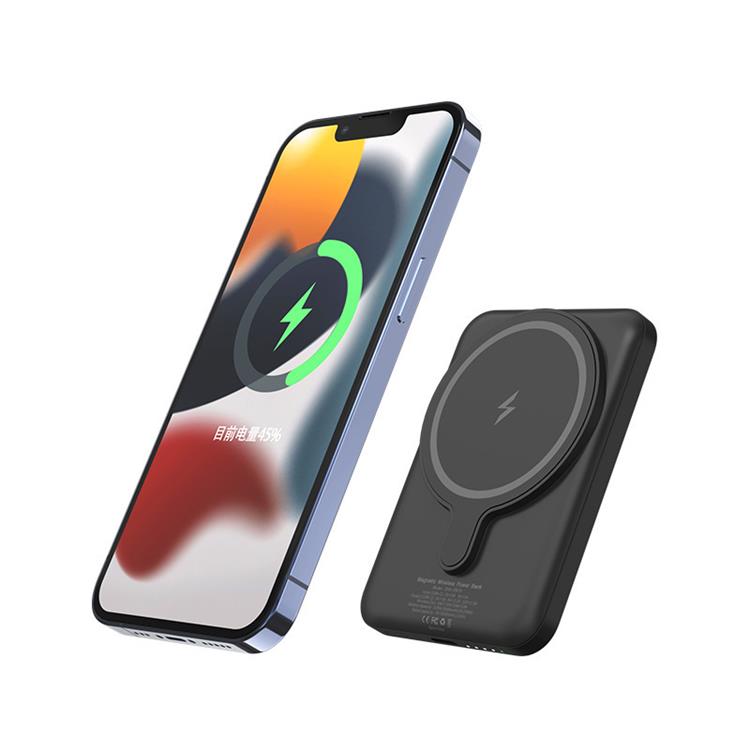 A-One Brand - Magsafe Trådlös Power Bank 10000mAh - Svart