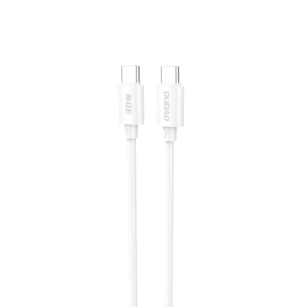 Dudao L4C USB-C till USB-C kabel 30W 2m - Vit