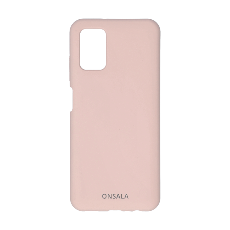 ONSALA Galaxy A03s Mobilskal Silikon - Rosa