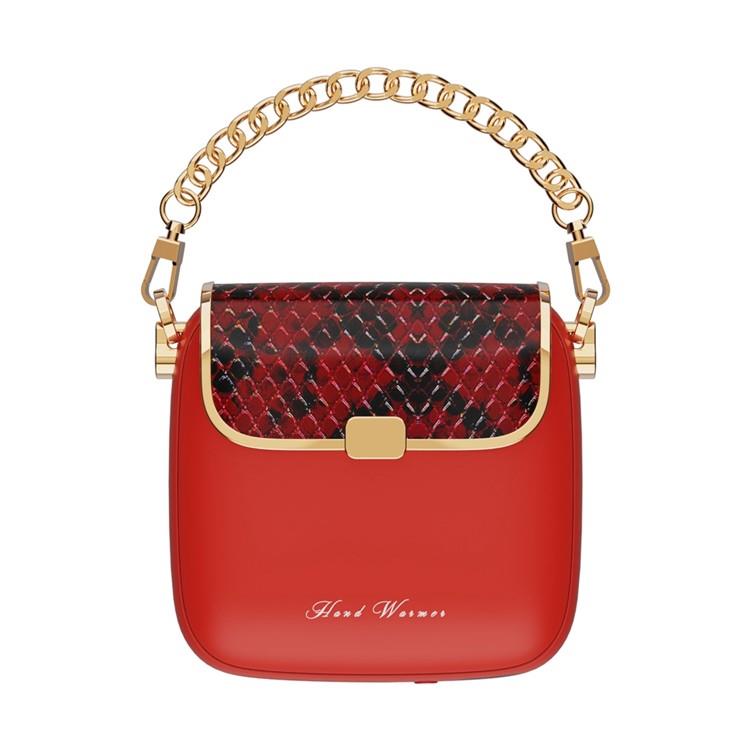 Powerbank 10000mAh QW-N218 Mini Kvinnor Handväska - Röd