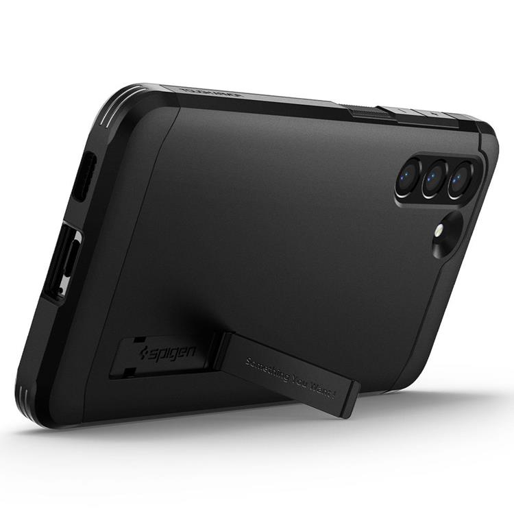 Spigen - Spigen Tough Armor Skal Galaxy S21 FE - Svart