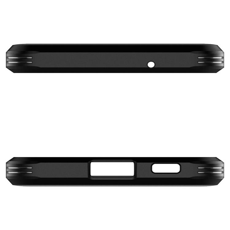 Spigen - Spigen Tough Armor Skal Galaxy S21 FE - Svart