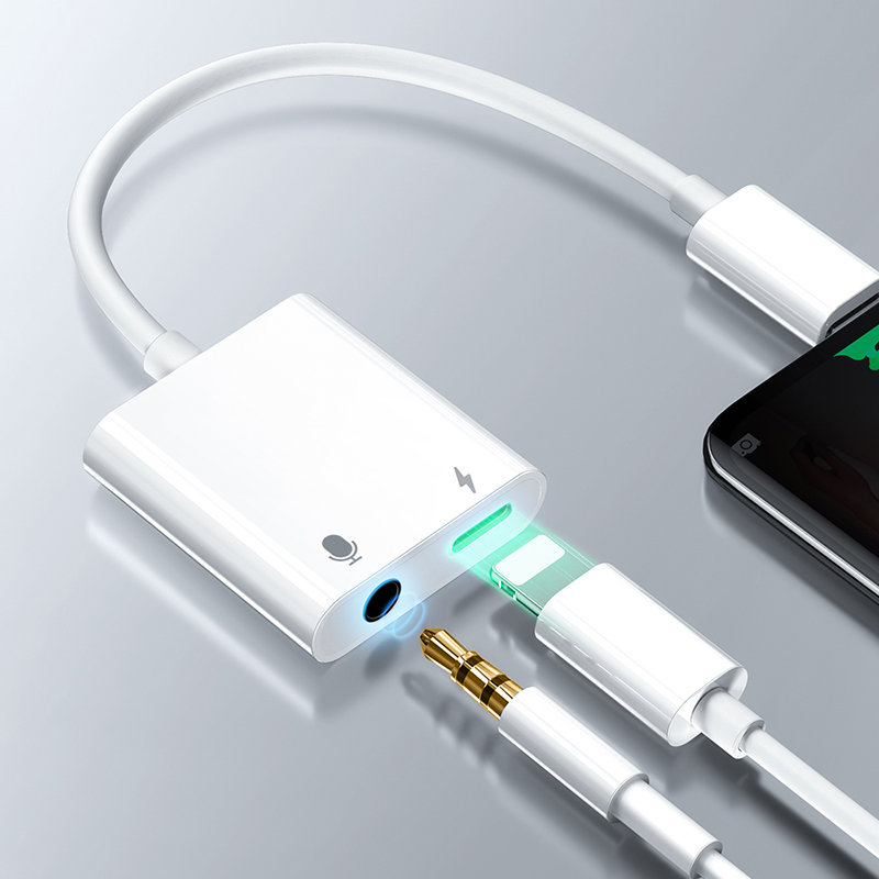 Joyroom - Joyroom Universal Lightning Adapter 3.5 mm minijack - Vit