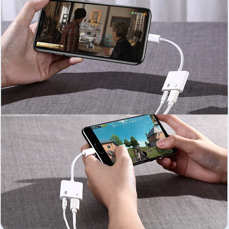 Joyroom - Joyroom Universal Lightning Adapter 3.5 mm minijack - Vit