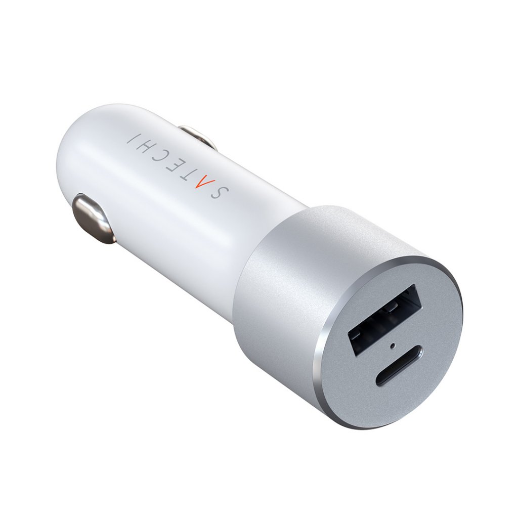 Satechi - Satechi billaddare med PD 1xUSB-C och 1xUSB-A på hela 72 Watt