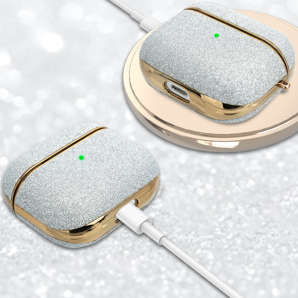 Kingxbar
Kingxbar Bling Pods Glitter Skal AirPods 3 - Silver