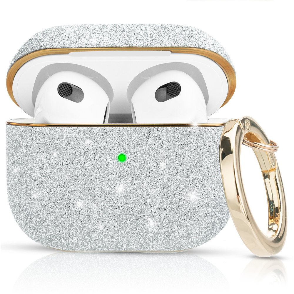 Kingxbar
Kingxbar Bling Pods Glitter Skal AirPods 3 - Silver