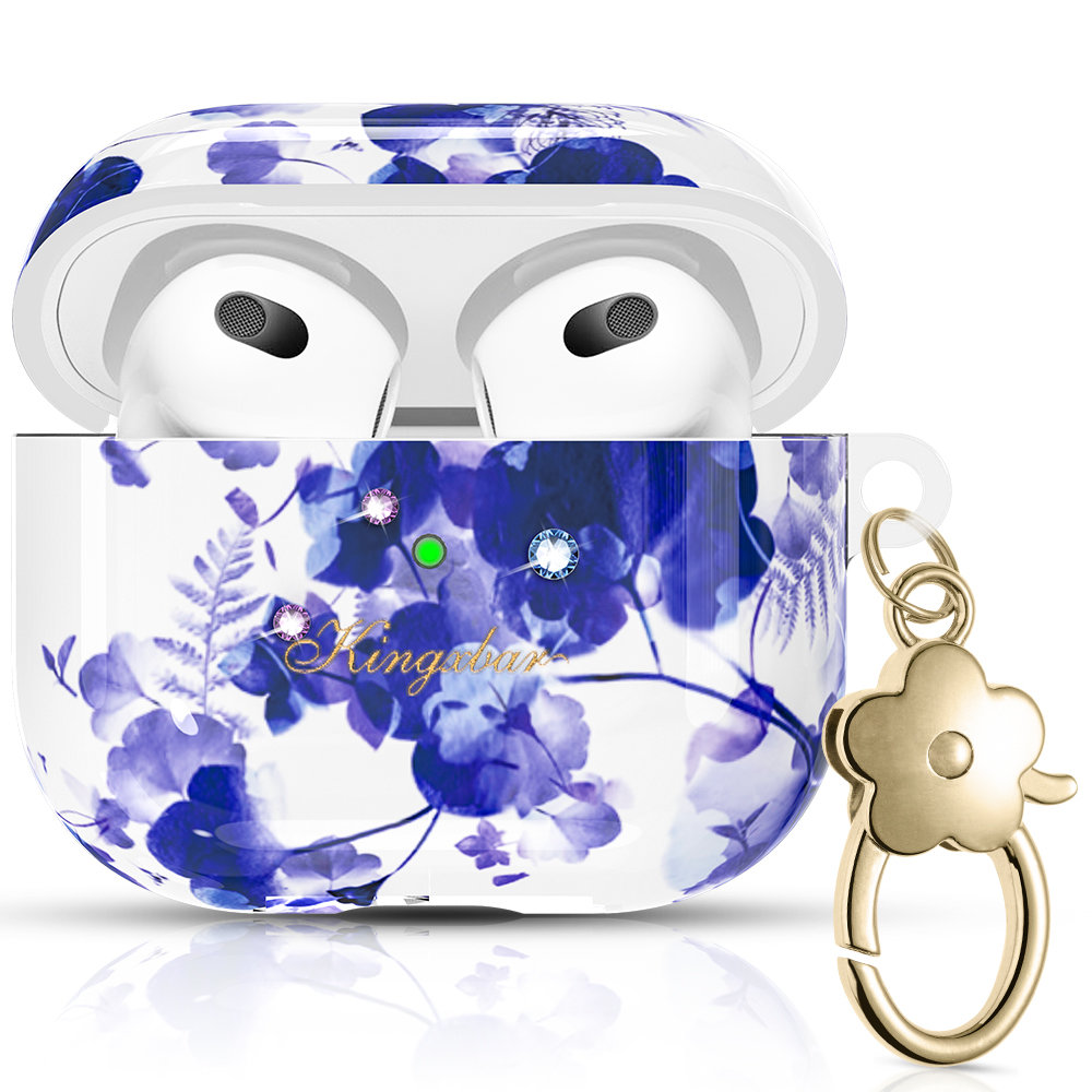 KINGXBAR
Kingxbar Blooming Pods Fodral För AirPods 3 - Lila