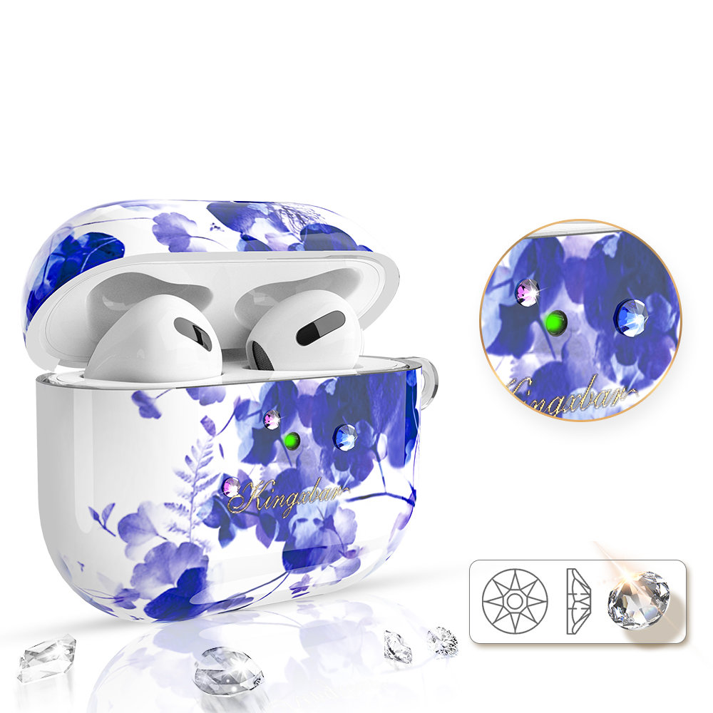 KINGXBAR
Kingxbar Blooming Pods Fodral För AirPods 3 - Lila