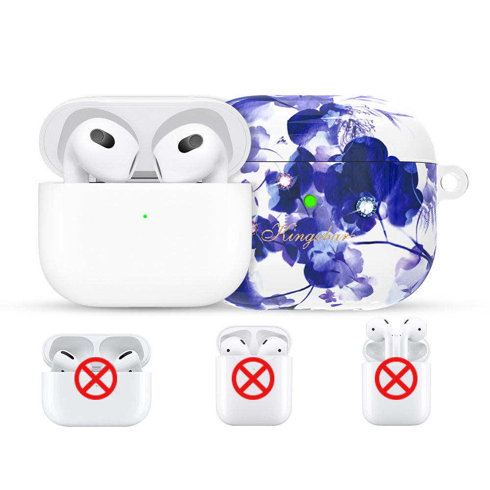 KINGXBAR
Kingxbar Blooming Pods Fodral För AirPods 3 - Lila