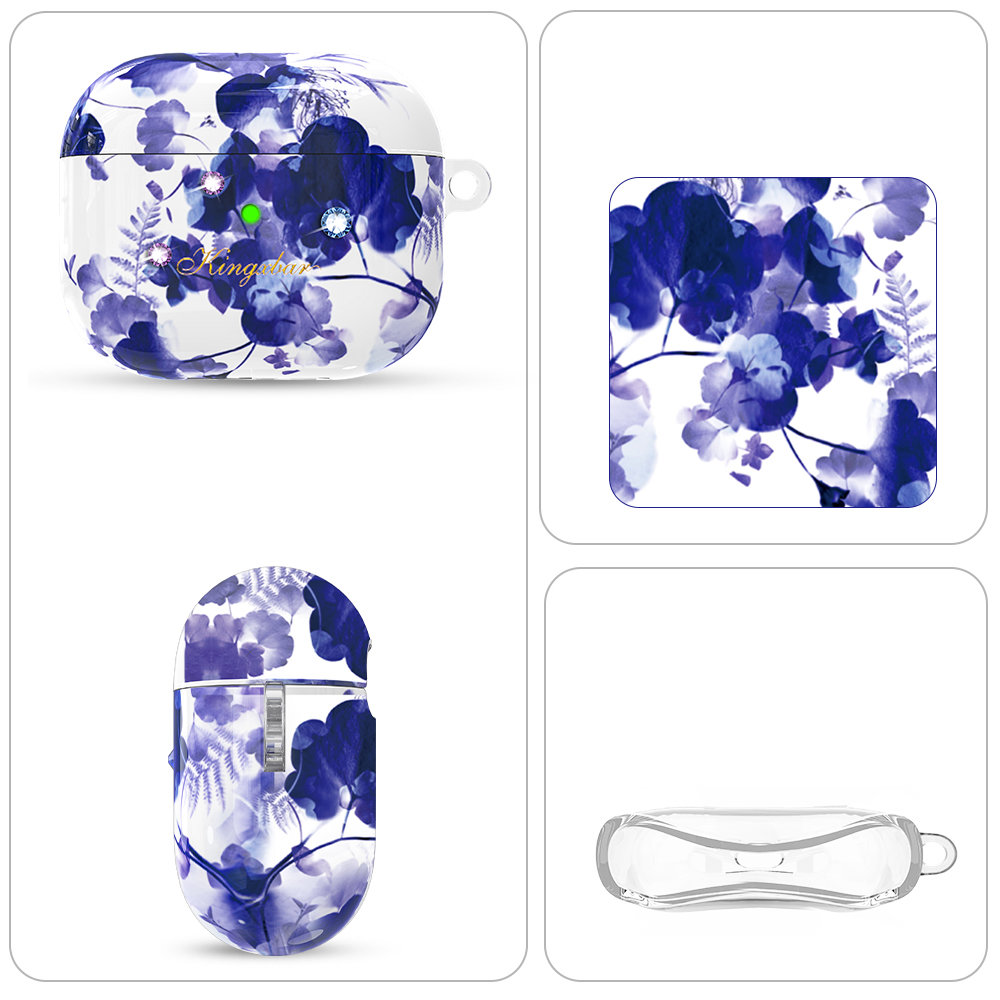 KINGXBAR
Kingxbar Blooming Pods Fodral För AirPods 3 - Lila
