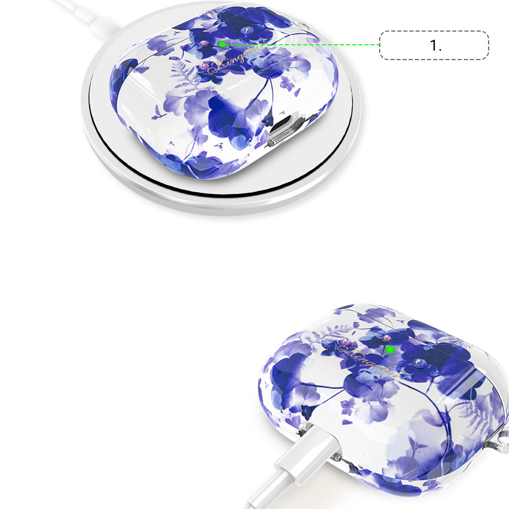 KINGXBAR
Kingxbar Blooming Pods Fodral För AirPods 3 - Lila