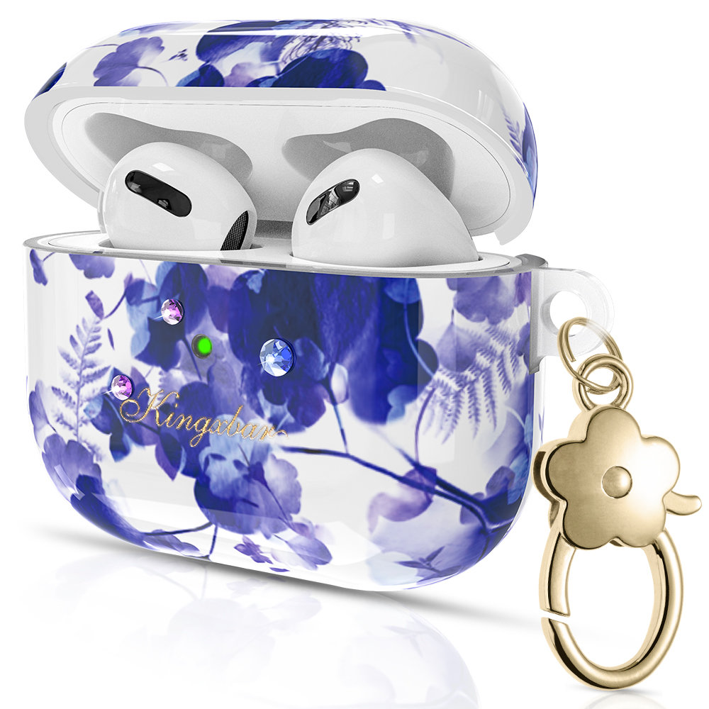KINGXBAR
Kingxbar Blooming Pods Fodral För AirPods 3 - Lila