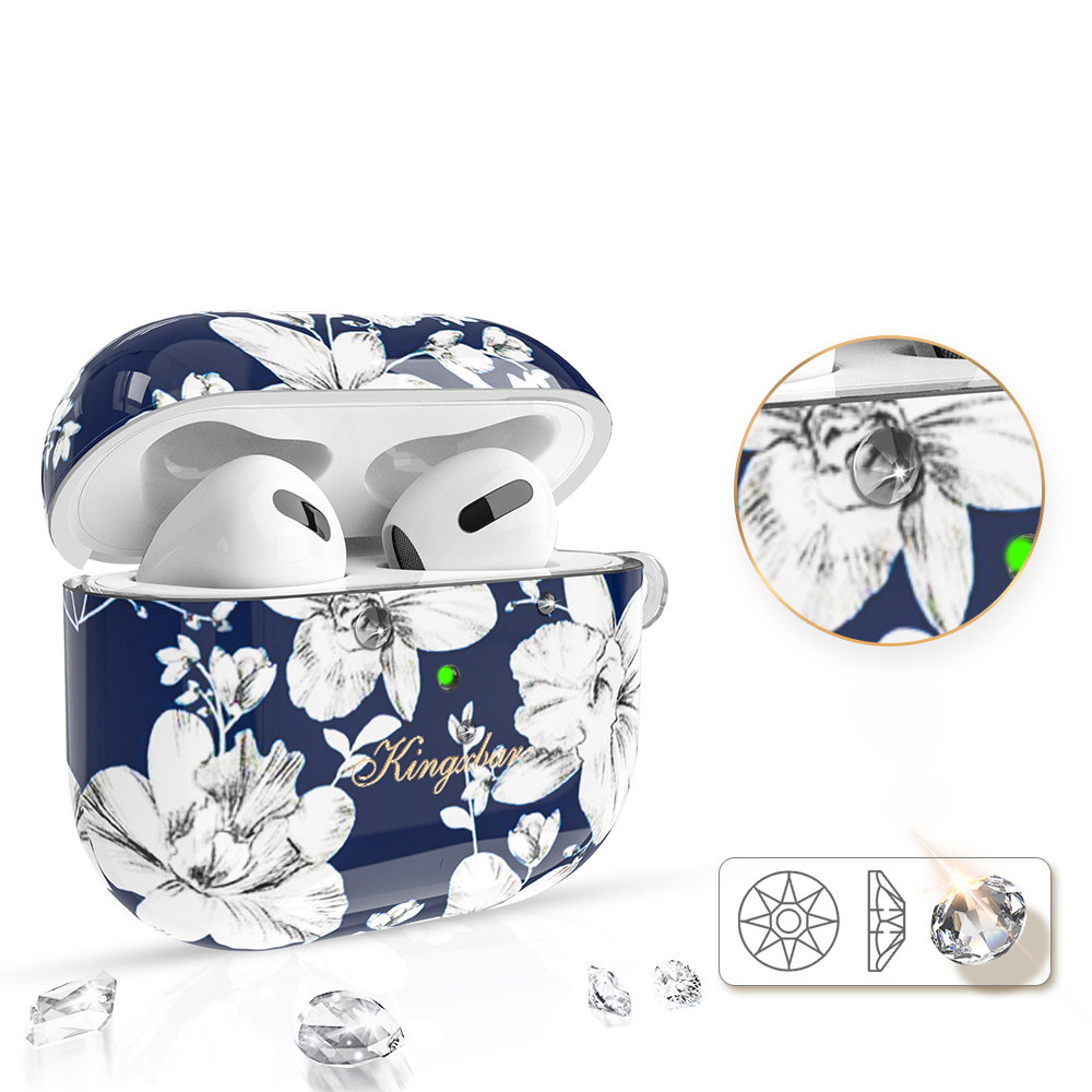 KINGXBAR
Kingxbar Blooming Pods Fodral För AirPods 3 - Svart