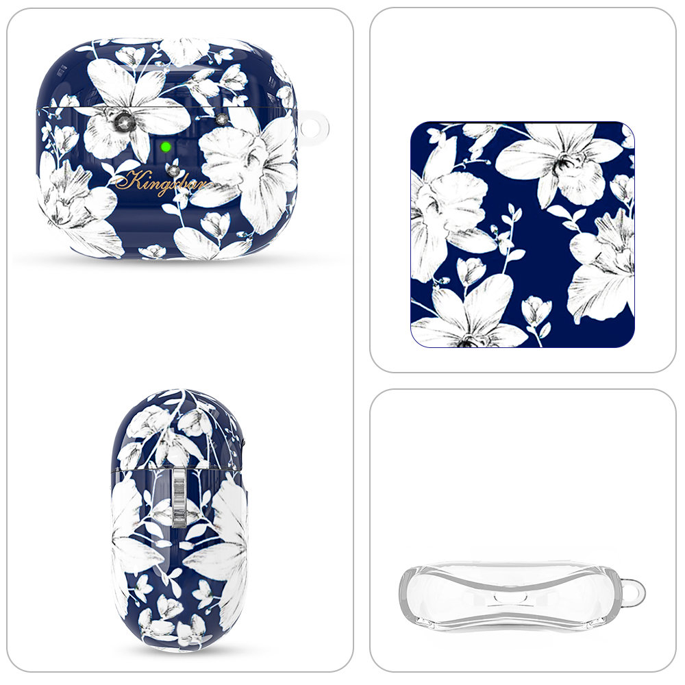 KINGXBAR
Kingxbar Blooming Pods Fodral För AirPods 3 - Svart