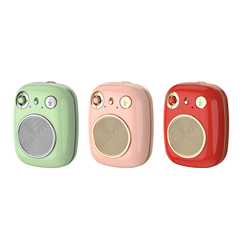 UTGÅTT - Remax Haley Series Trådlös 5.1 Bluetooth Högtalare 200mAh - Grön
