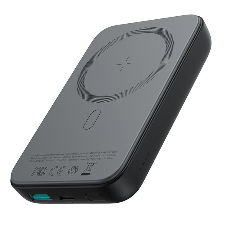 UTGÅTT
Joyroom Magsafe Power Bank Trådlös 10000mAh 15W - Svart