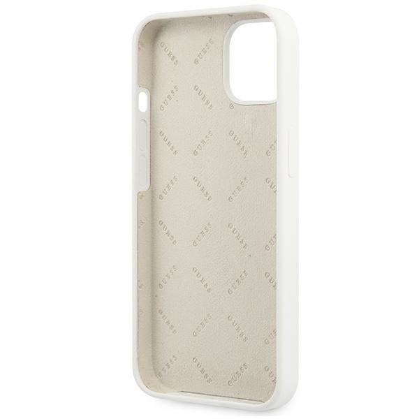 Guess Guess Silicone 4G Logo Skal iPhone 13 mini - Vit 